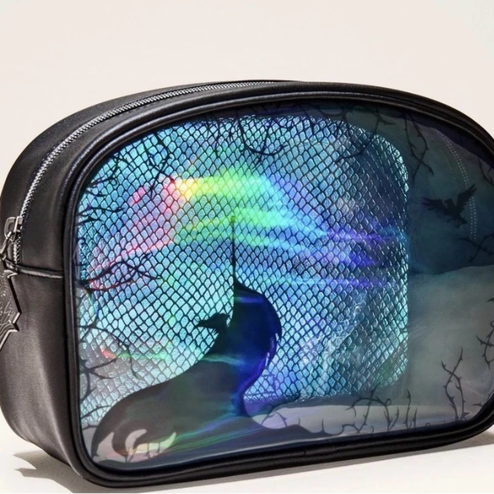 Holographic Disney’s Maleficent Cosmetic Bag